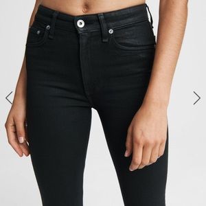 Rag & Bone Skinny Black Jeans